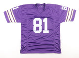 Carl Eller Signed Vikings Jersey (JSA) 1969 NFL Champion / Hall of Fame 2004