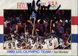 Mike Eruzione Signed 1991 Impel #71 1980 U.S. Olympic Hockey Team JSA 188322