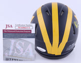 Hassan Haskins Signed Michigan Wolverines Mini-Helmet (JSA) Tennessee Titans