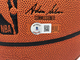 TONY PARKER AUTOGRAPHED AUTHENTIC IO BASKETBALL SPURS BECKETT 222838