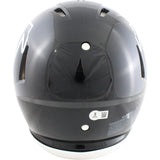 Deion Sanders Autographed Atlanta Falcons Pro TB Helmet Beckett Witness 51726