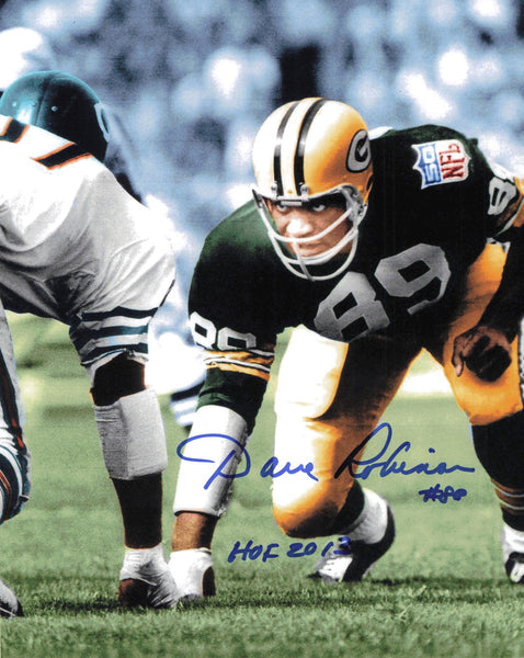 Dave Robinson Autographed Signed 8x10 Photo Green Bay Packers SKU #245912