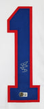 Vincent Trocheck Signed 2026 Gold Medal Team USA Jersey (Beckett) Rangers Center