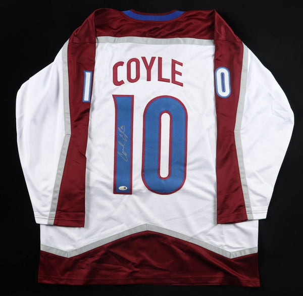 Charlie Coyle Signed Colorado Avalanche Jersey (JSA) Played over 1000 NHL Games
