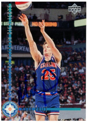 Mark Price Autographed/Signed 93-94 Upper Deck SE #198 Card Beckett 52561