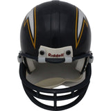 Ryan Leaf Autographed San Diego Chargers VSR4 Replica Mini Helmet BAS 44188
