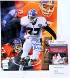 Karl Mecklenburg Autographed 8x10 Photo Denver Broncos James Spence COA