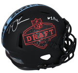 Trevor Lawrence Autographed #1 Pick Jaguars Draft Day Authentic Helmet Fanatics