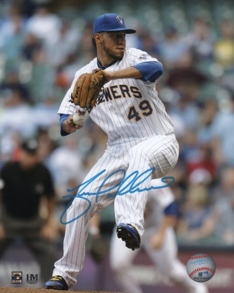 Milwaukee Brewers All Star Pitcher YOVANI GALLARDO Signed 8x10 Photo #3 AUTO