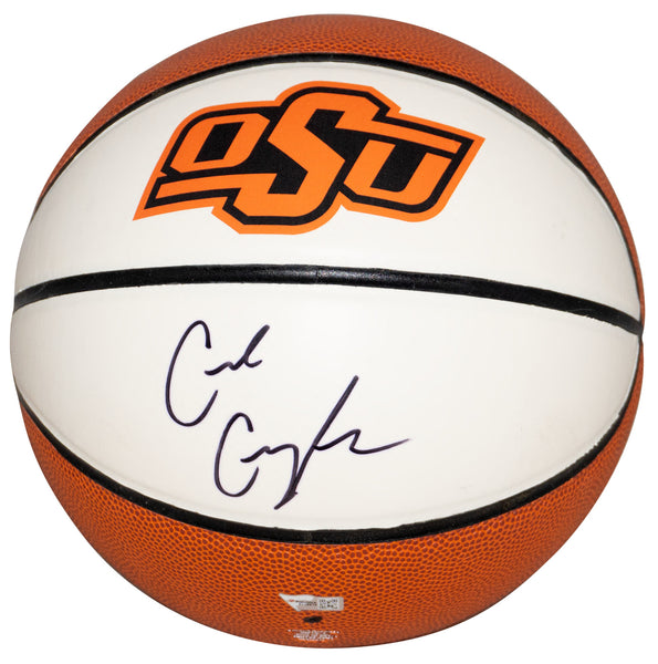CADE CUNNINGHAM SIGNED OKLAHOMA STATE COWBOYS LOGO BASKETBALL FANATICS