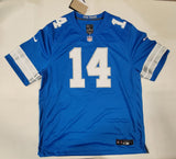 AMON RA ST BROWN SIGNED DETROIT LIONS NIKE AUTHENTIC JERSEY BECKETT COA