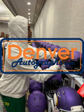 Justin Jefferson Autographed Minnesota Vikings Authentic Helmet Beckett 52894