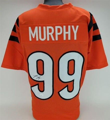 Myles Murphy Signed Bengal Jersey (JSA COA) Cincinnati 1st Round Pick 2023 Draft