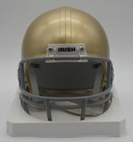 Ara Parseghian Notre Dame Signed/Autographed Mini Football Helmet JSA 211970