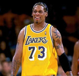 Dennis Rodman Signed NBA Wilson Basketball (Beckett) Pistons, Spurs, Bulls, Mavs