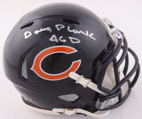 Doug Plank Signed Chicago Bears Mini Helmet Inscribed "46 D" (Schwartz) OSU / DB
