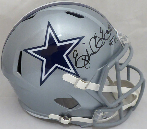EZEKIEL ELLIOTT AUTOGRAPHED SIGNED COWBOYS FULL SIZE SPEED HELMET BECKETT 143247