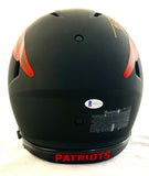 TY LAW SIGNED PATRIOTS FS ECLIPSE SPEED AUTHENTIC HELMET BECKETT COA #WD74974