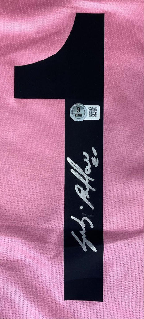 Gianluigi Buffon Signed Juventus Lotto Pink Soccer Jersey BAS – Super ...