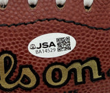 Johnny Unitas HOF Signed Official Wilson NFL Football Colts JSA 214104