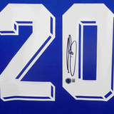 David Trezeguet Signed France Soccer Jersey #20 with Beckett Witness