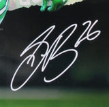 Saquon Barkley Signed/Autographed 16x20 Photo Eagles Framed PSA/DNA 203373