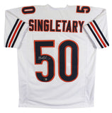 Mike Singletary Authentic Signed White Pro Style Jersey BAS Witnessed