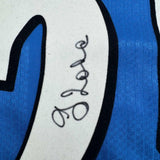 Autographed/Signed Gianfranco Zola Chelsea FC Blue Jersey Beckett BAS COA