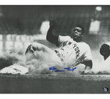 Willie Mays Signed New York Giants Unframed 8x10 MLB Sliding Photo