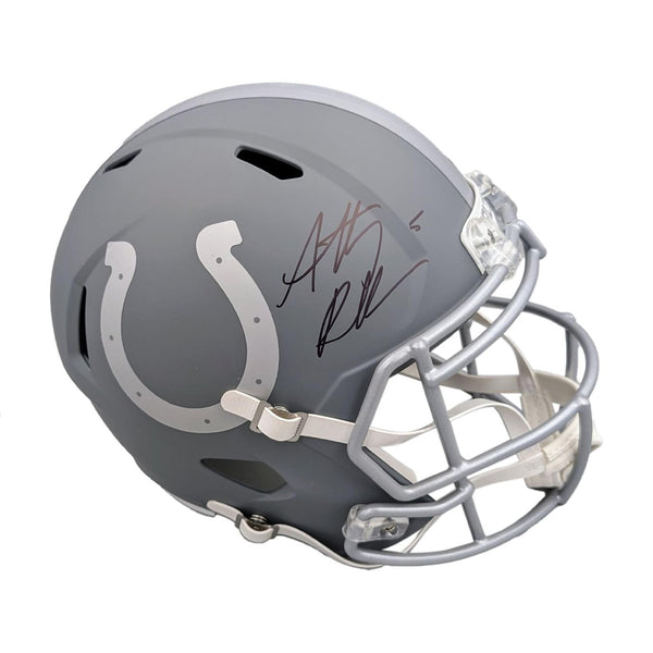 Anthony Richardson Autographed Colts Full Size Slate Replica Helmet - PSA