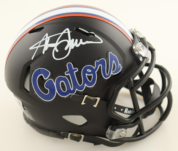 Steve Spurrier Signed Throwback Mini Helmet (Beckett) Ex-Florida Gators QB