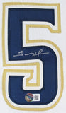 Trevor Hoffman Signed Padres Jersey (Beckett) San Diego Closer 1993-2008 /HOF RP