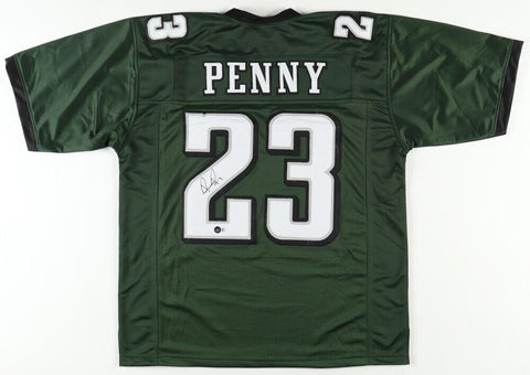 Rashaad Penny Signed Philadelphia Eagles Jersey (Beckett) 2023 #2 Running Back