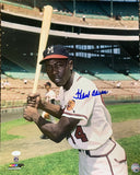 Braves HANK HENRY AARON Signed 16x20 Photo #8 AUTO - HOF - MVP - 57 Champ - JSA