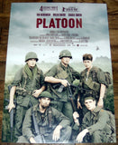 Charlie Sheen (Chris Taylor) Signed "Platoon" Army Helmet Ins. "Taylor"(Beckett)