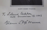 Glenn "Pop" Warner Autographed 1927 1st Ed Book "To Leland" Beckett AA0354