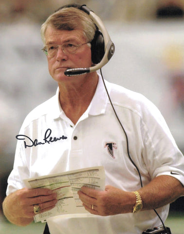 Dan Reeves Autographed Signed 8x10 Photo Atlanta Falcons SKU #244751