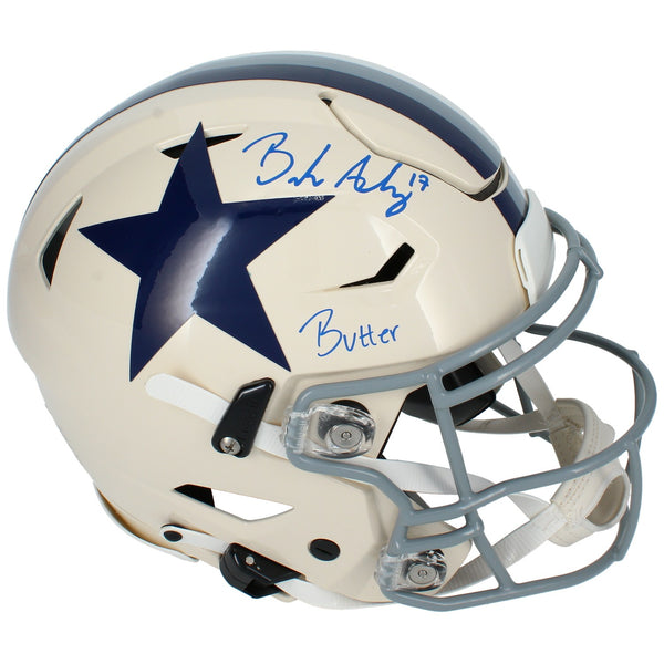 Brandon Aubrey Autographed/Inscribed Cowboys RETRO SpeedFlex Helmet Beckett