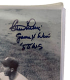 Johnny Podres Brooklyn Dodgers Autographed 8x10 1955 World Series Photo JSA COA