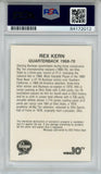 Rex Kern Autographed/Signed 1988 Kroger Trading Card PSA Slab 43774
