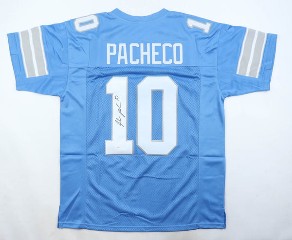 Isiah Pacheco Signed Detroit Lions Jersey (JSA) Ex-Rutgers Running Back
