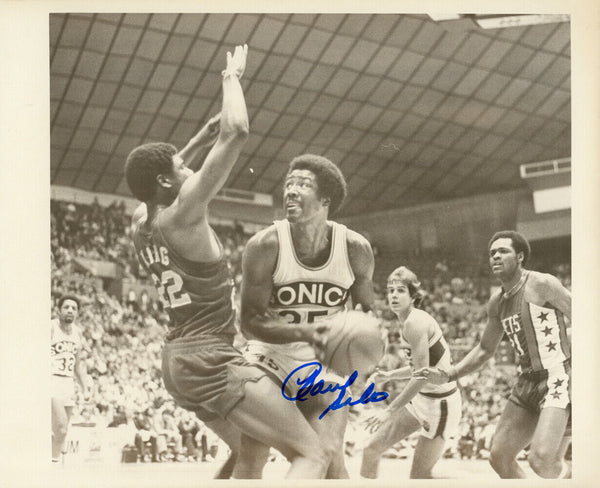 Paul Silas Autographed Signed 8x10 Photo Seattle Supersonics MCS Holo #70176