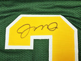 NOTRE DAME FIGHTING IRISH JOE MONTANA AUTOGRAPHED GREEN JERSEY JSA STOCK #216972