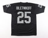 Fred Biletnikoff Signed Oakland Raiders Jersey (Beckett) Oak. #1 W.R. 1965-1978
