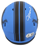 Lions Jameson Williams Signed Rave Speed Mini Helmet W/ Case BAS Witnessed