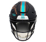 Ricky Williams Signed Miami Dolphins Speed Flex NFL Helmet with "420" Inscrip.