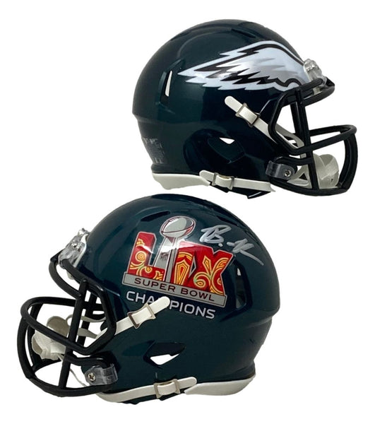Brandon Graham Signed Philadelphia Eagles Super Bowl 59 LIX Mini Speed Helmet