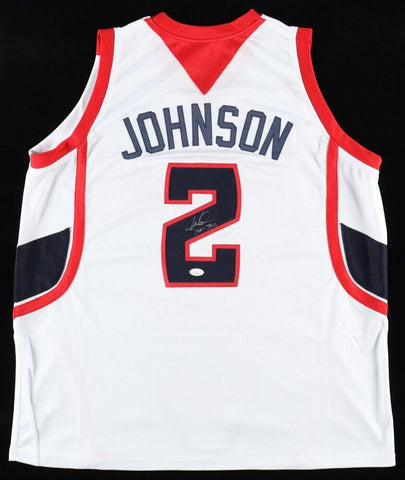 Joe Johnson Signed Atlanta Hawks Jersey Inscribed "Iso Joe" (JSA COA)