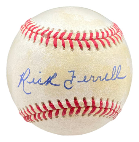 Rick Ferrell Red Sox Signed Official American League Baseball JSA AJ05492