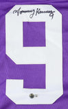 Tommy Kramer Signed Minnesota Vikings Jersey (Beckett) Two Minute Tommy QB